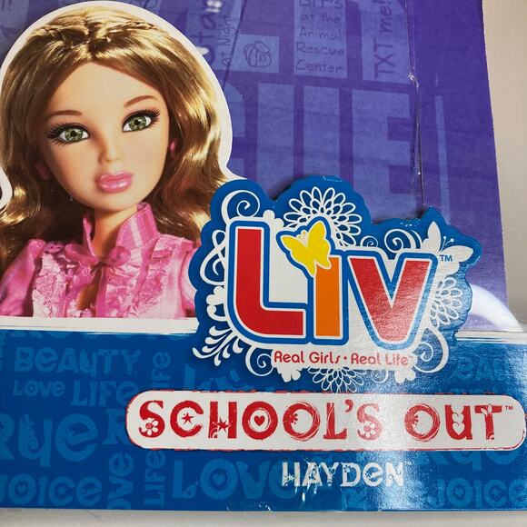 Spin Master 12" LIV Doll School's Out Hayden Articulated NUDE Doll EUC (2010) - Picture 4 of 5